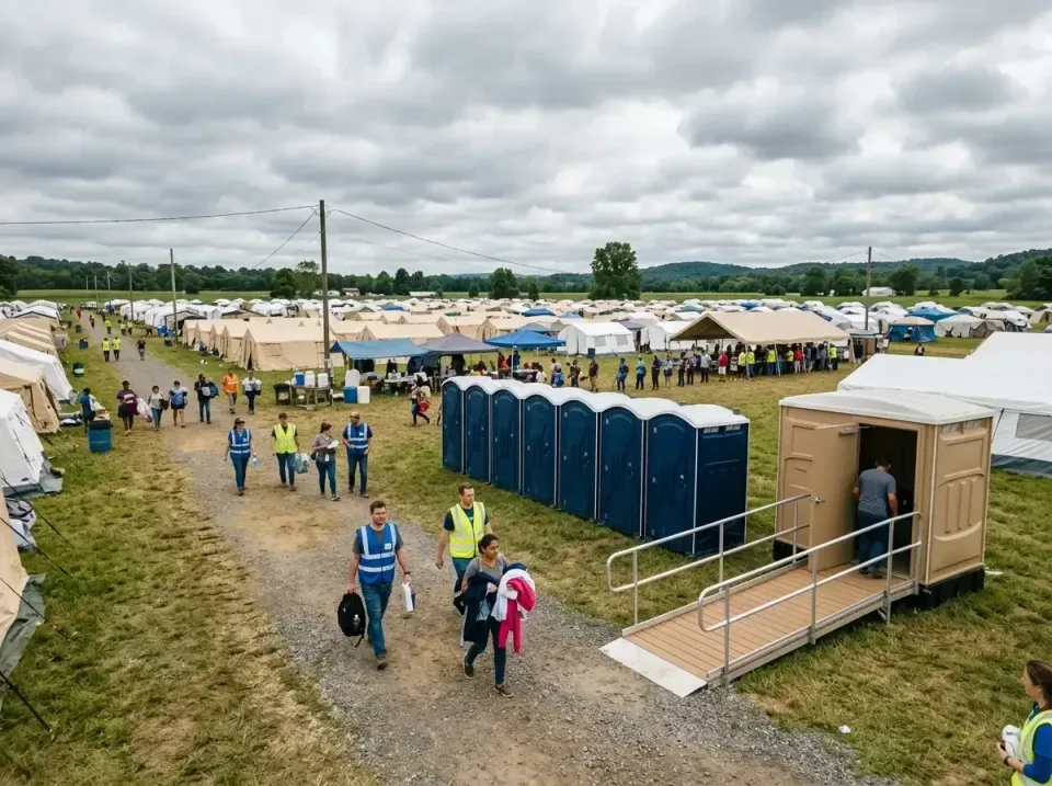 disaster-relief-camp-restrooms-010 — frequently asked questions, Dumpster & Portable Bathrooms Rental in Trinity, TX